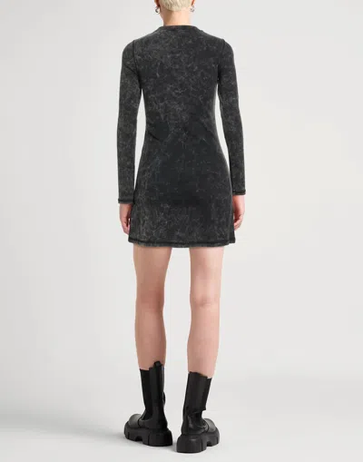 Diesel Fitted Dress In Black