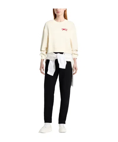 Rag & Bone Plain Colour Sweatshirts In White