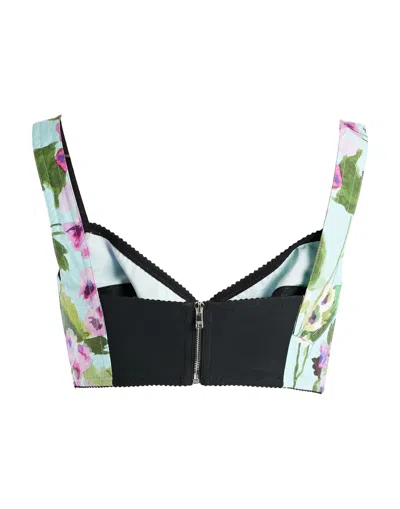 Dolce & Gabbana Printed Tops In Multi