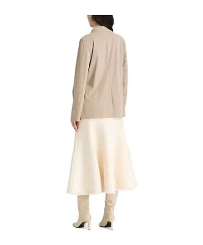 Max Mara Single-breasted Blazer In Nude