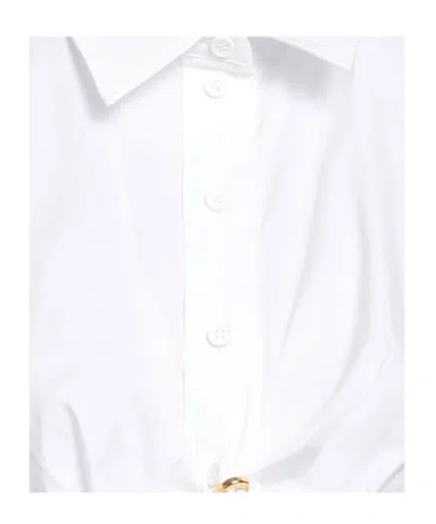 Jacquemus Solid Colour Shirts Blouses In White