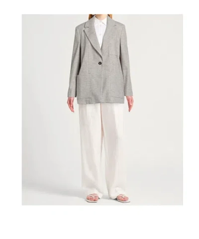 Maxco. Single-breasted Suit Jacket In Gray