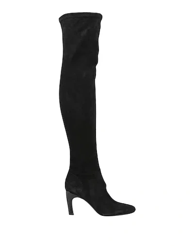 Tory Burch Simple Long Boots In Black