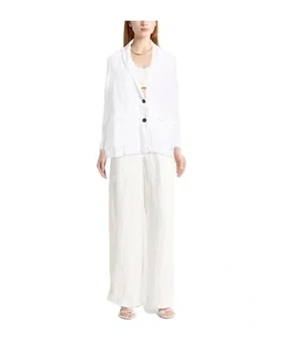 Maxco. Casual Blazer In White