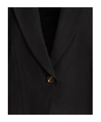 Brunello Cucinelli Single-breasted Blazer In Black