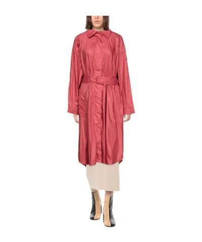 Sportmax Solid Color Tailored Jacket In Red