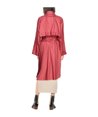 Sportmax Solid Color Tailored Jacket In Red
