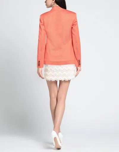 Max Mara Double-breasted Blazer In Pink