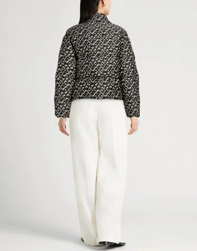Tory Burch Down Jacket In Black