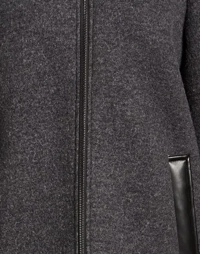 Max Mara Bomber Jackets In Gray