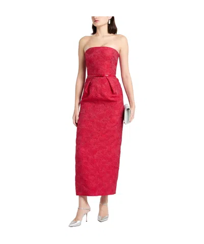 Max Mara Long Dresses In Red