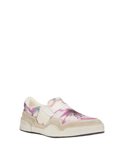 Isabel Marant Floral Pattern Low-top Loafers In Multi