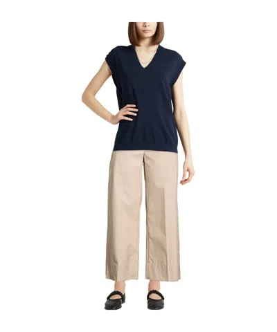 Max Mara Loose Straight-leg Pants In Neutral