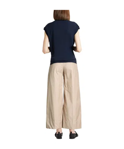 Max Mara Loose Straight-leg Pants In Neutral