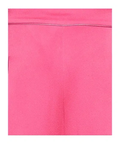Max Mara Simple Straight-leg Pants In Pink