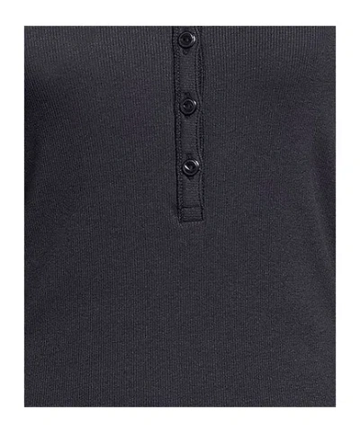 Rag & Bone Solid Long-sleeve T-shirt In Black
