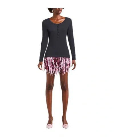 Rag & Bone Solid Long-sleeve T-shirt In Black