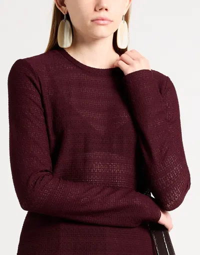 Rag & Bone Solid Color Knit Top In Brown