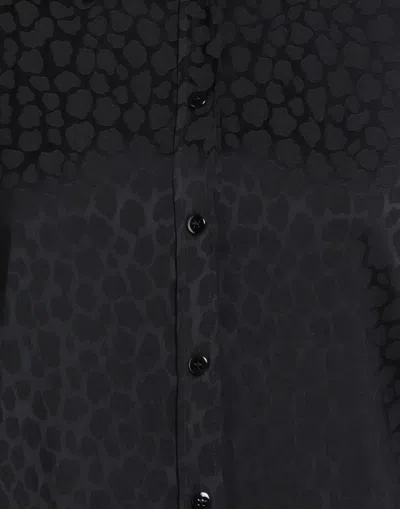 Dolce & Gabbana Patterned Shirts In Black