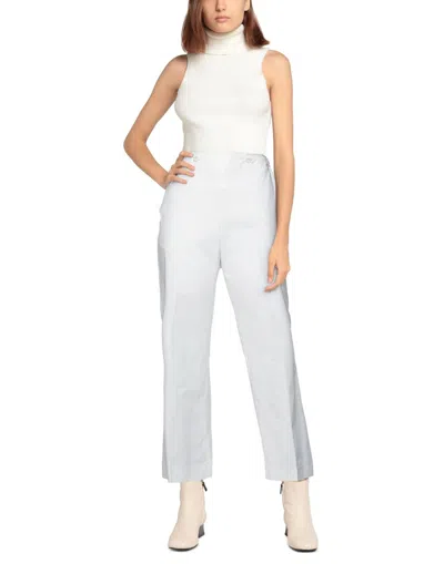 Maison Margiela Minimalist Solid Flared Pants In White