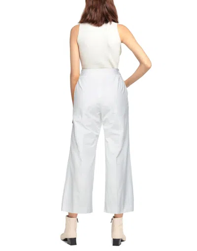 Maison Margiela Minimalist Solid Flared Pants In White