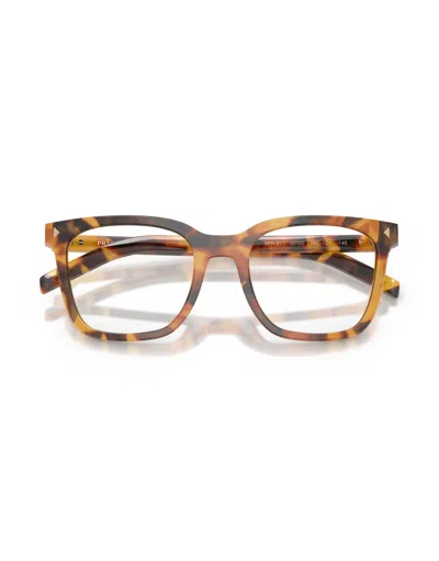 Prada Full Frame Plain Mirror In Brown