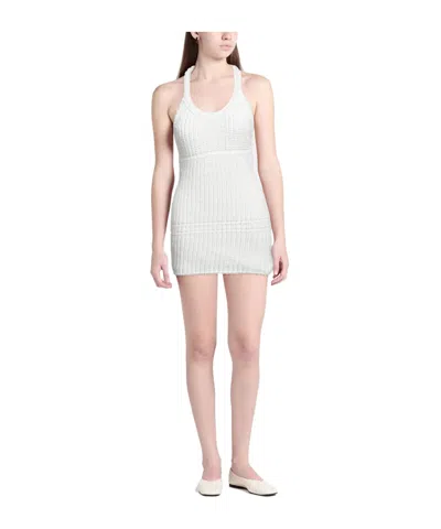 Jacquemus Sheath Dresses In White