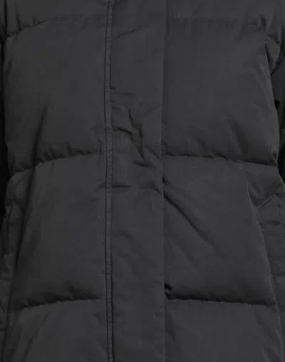 Rag & Bone Solid Color Puffer Jackets In Black