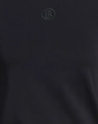 Burberry Basic Short-sleeved T-shirt In Black
