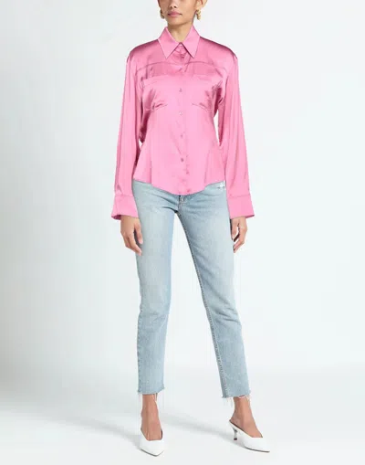 Jacquemus Solid Colour Shirts In Pink
