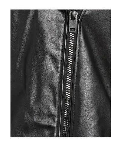 Diesel Biker Jacket In Black