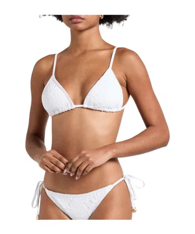 Farm Rio Solid Colour Bikinis In White