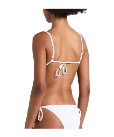 Farm Rio Solid Colour Bikinis In White