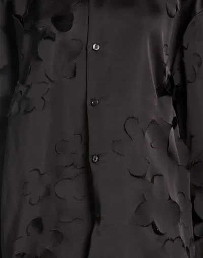 Marni Solid Colour Shirts In Black