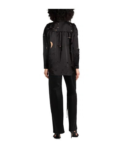Marni Solid Colour Shirts In Black