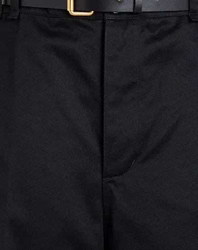Saint Laurent High-waisted Multi-pocket Cargo Pants In Black