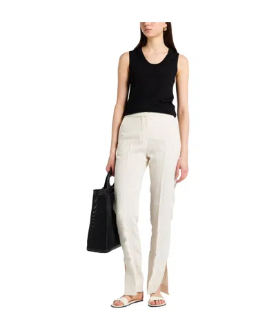 Jacquemus Solid Colour Formal Trousers In Neutral