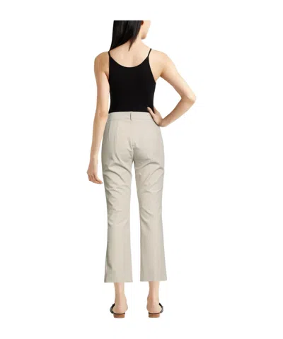 Max Mara Solid Color Casual Trousers In Neutral