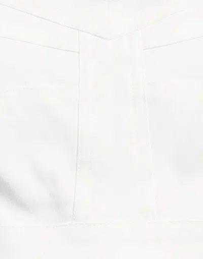 Isabel Marant Solid Cropped Top In White