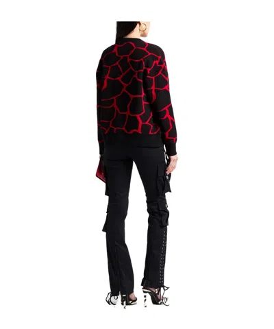 Dolce & Gabbana Printed Cardigans In Black