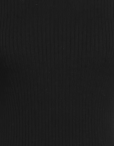 Rag & Bone Solid Color Long-sleeve Knit Top In Black