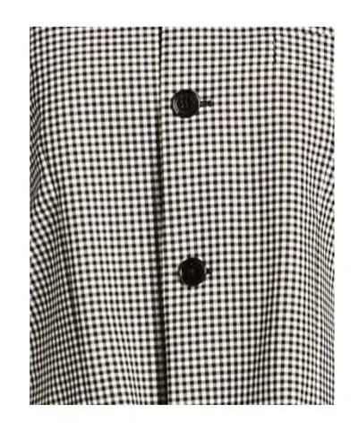 Marni Checkered Jacket In Gray