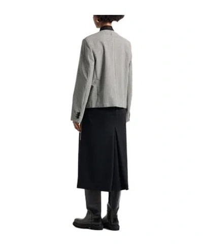 Marni Checkered Jacket In Gray