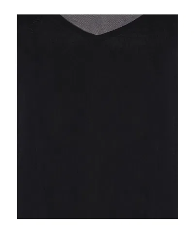 Rag & Bone Plain Colour Top In Black