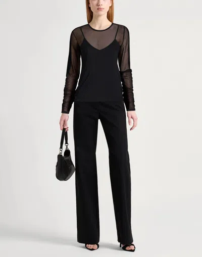Rag & Bone Plain Colour Top In Black