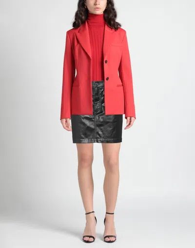 Dolce & Gabbana Solid Mini Skirt In Black