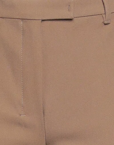 Max Mara Slim-fit Stretch Bootcut Pants In Brown