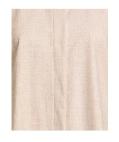 Max Mara Plain Colour Shirts In Neutral