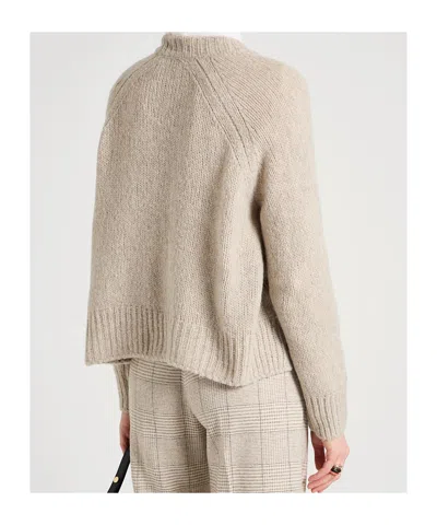 Maxco. Button Fly Cardigan In Brown