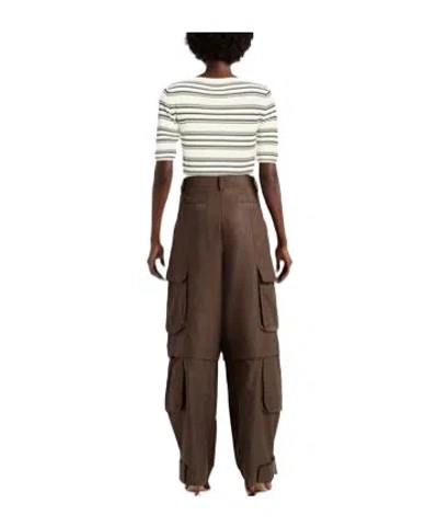 Maxco. Striped Jumpers In White